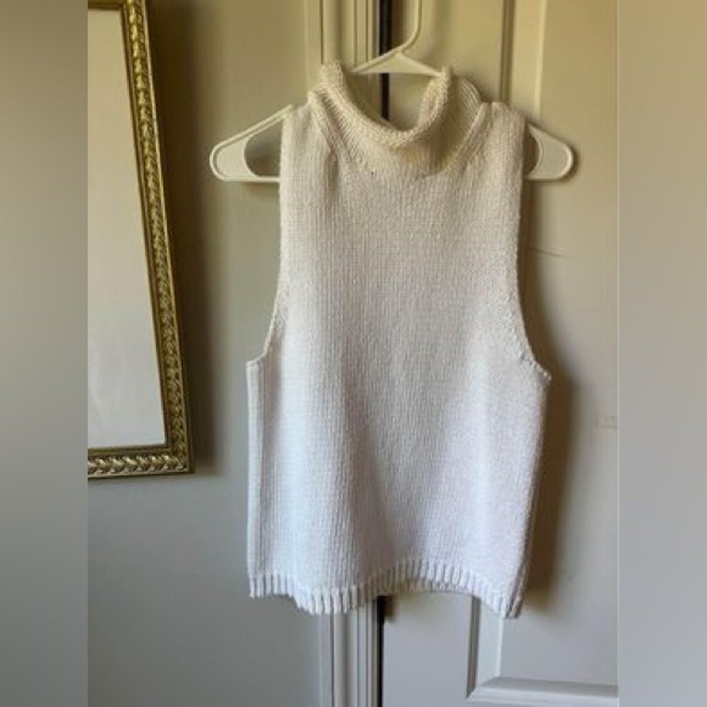 J crew knit tank top